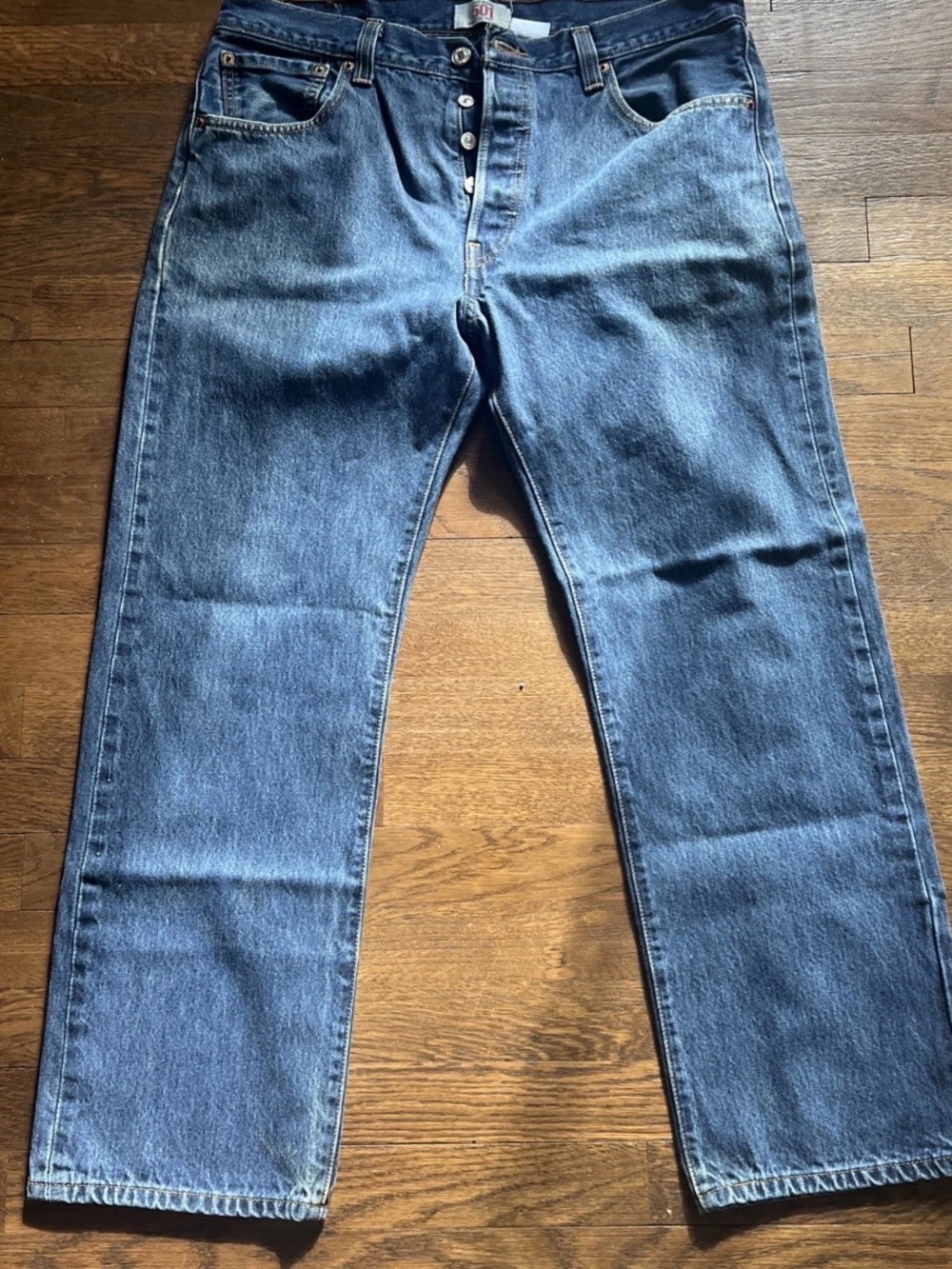 Levi's Classic Straight Blue Denim Jeans